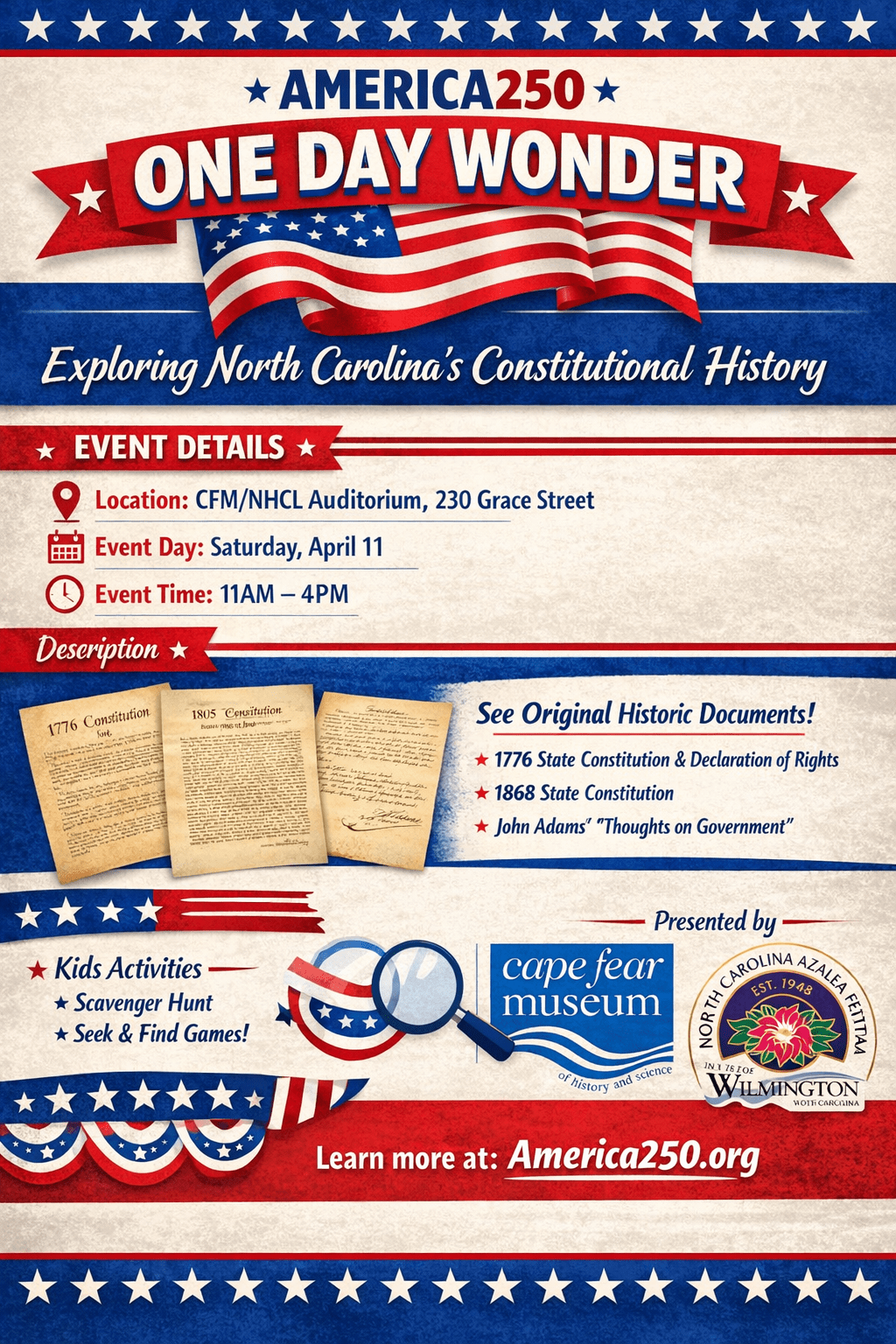 America250: One Day Wonder